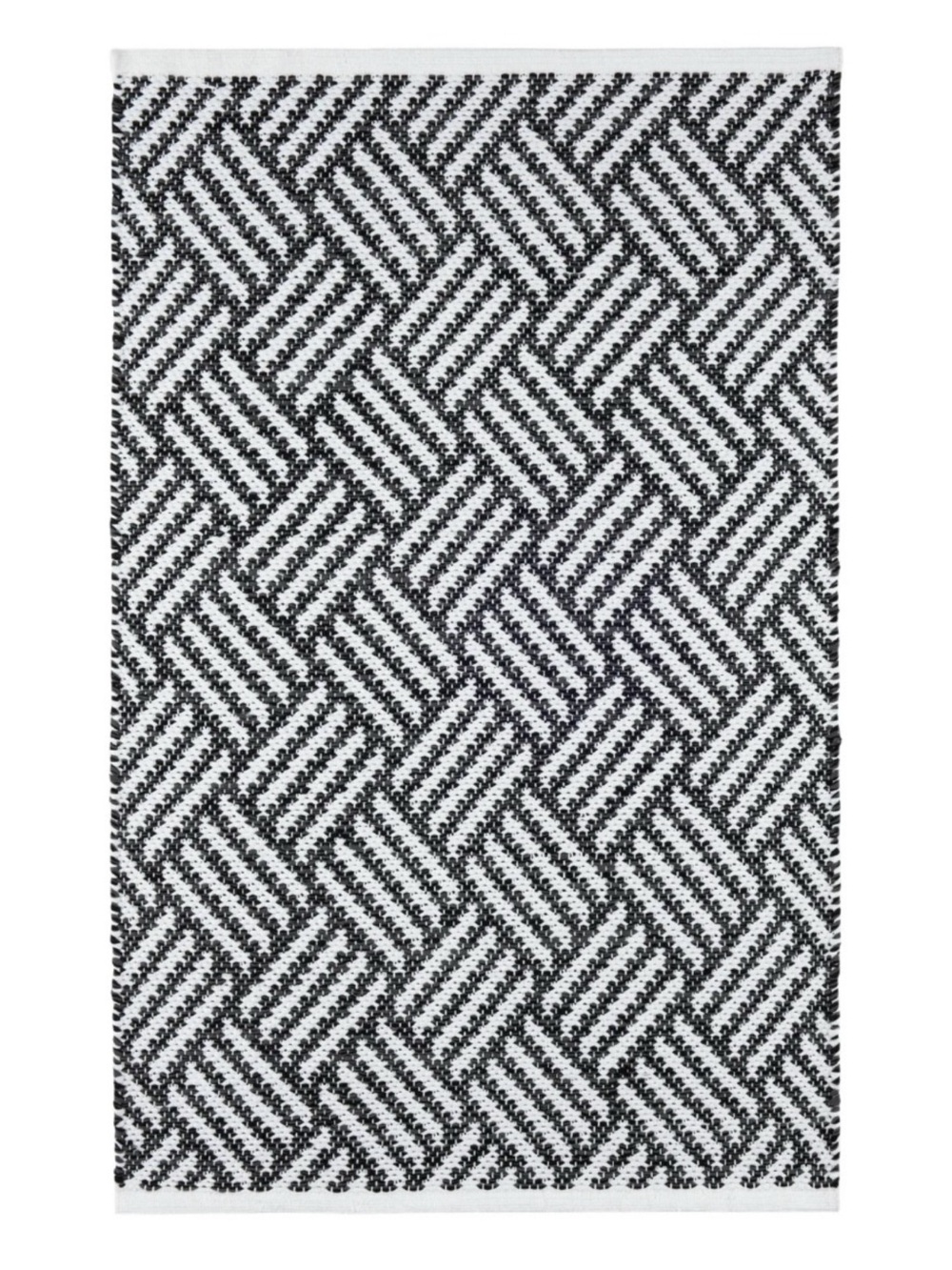 Annie Selke Crisscross Handwoven Indoor/Outdoor Rug NWT $68 MSRP